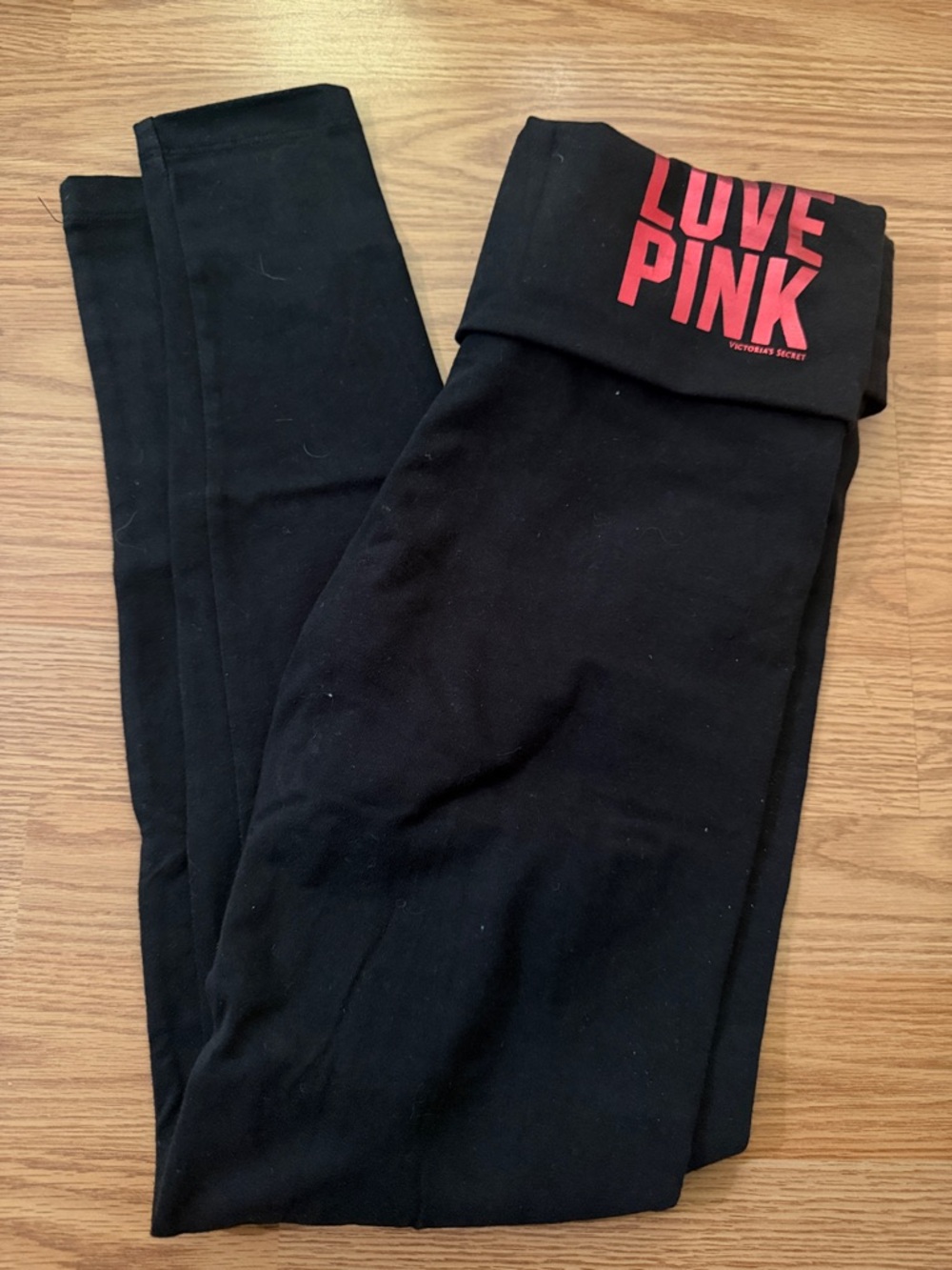 PINK Victoria's Secret black leggings